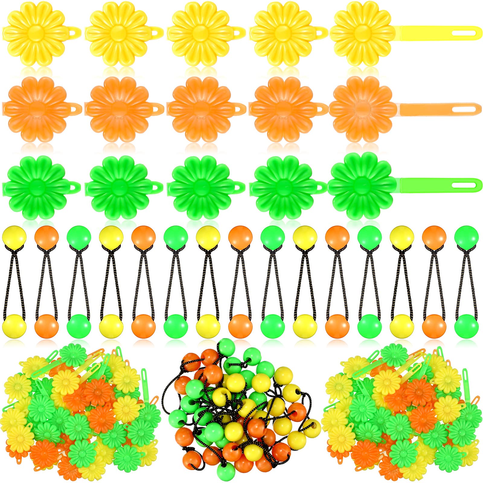 Amazon.com : Jutom Hair Accessories - 72 Pcs Hair Ball Ties Set